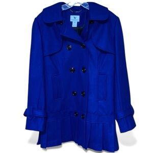 Worthington Double Breasted Wool Coat